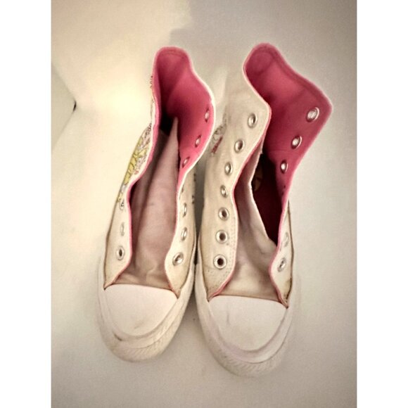 Converse Chuck Womens All Star High Top Sneakers Womans 8 Notebook 2021 White  C - Picture 5 of 11